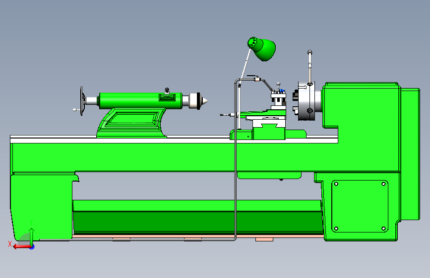 Stanok tokarnaya机床模型s _SOLIDWORKS 2021_模型图纸免费下载 – 懒石网