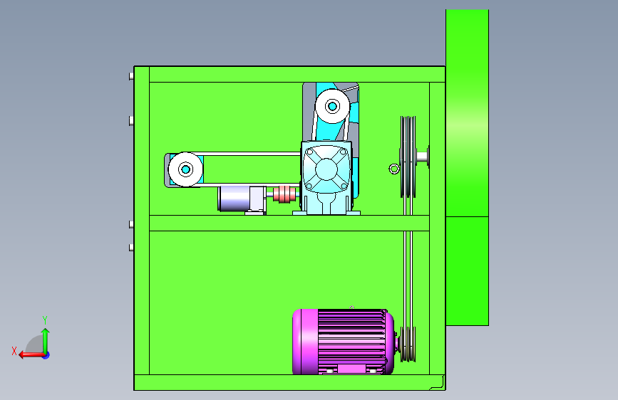 蔬菜自动切片机 sw21_SOLIDWORKS 2021_模型图纸下载 – 懒石网