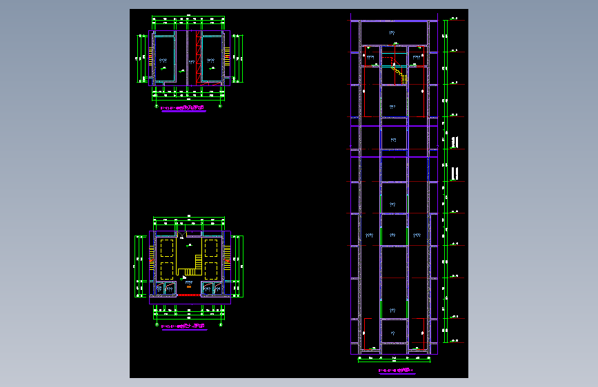 CAD建筑施工修建图纸2