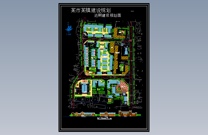 某镇建设规划图