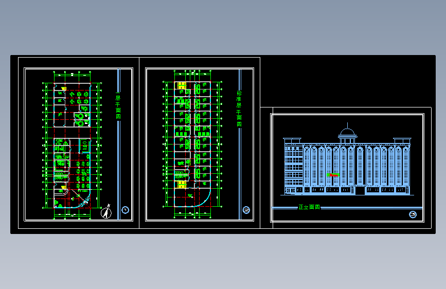 欧式宾馆建筑设计方案