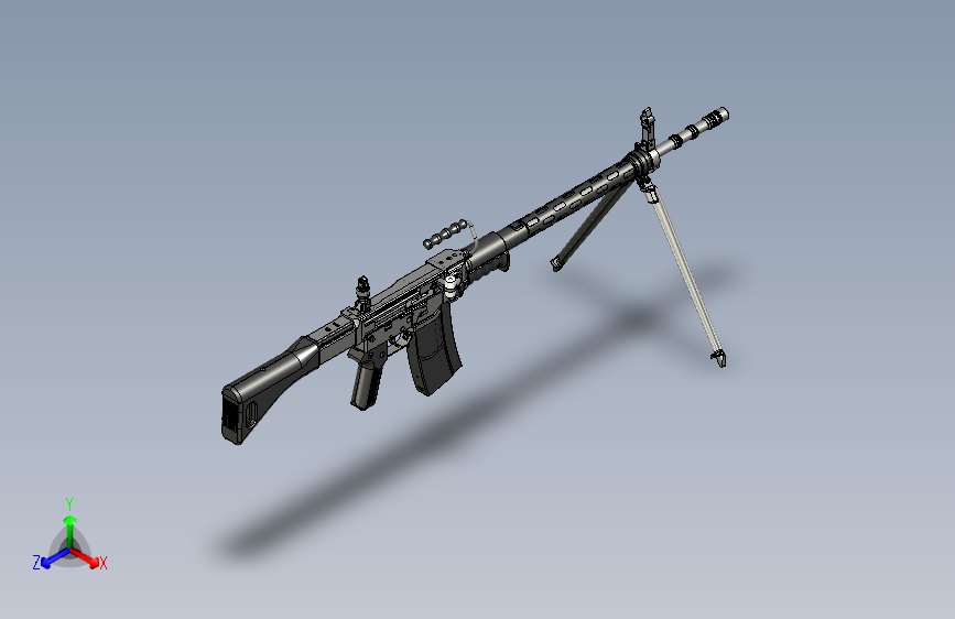 sig-510步枪模型