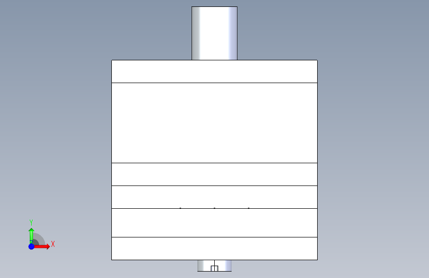 G034006-塑料注塑模具-Catia+V5=机器人机械臂 正面视图