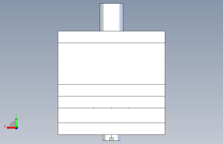 G034006-塑料注塑模具-Catia+V5=机器人机械臂 背面视图