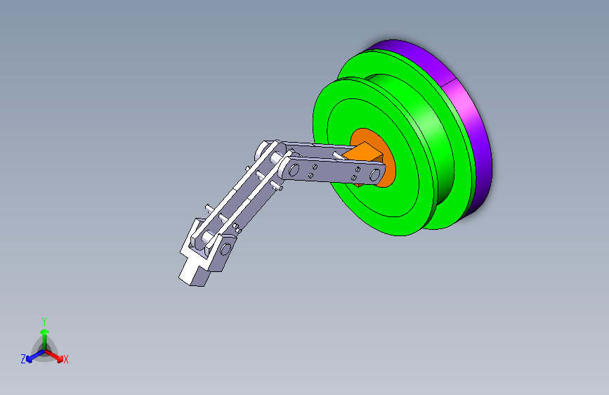 G034616-胸罩机器人Catia=机器人机械臂