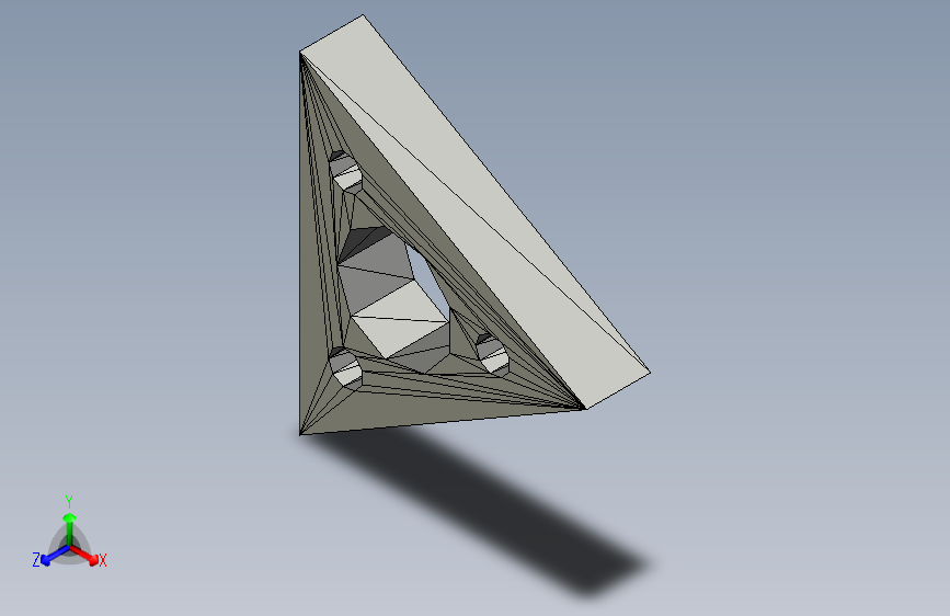 G034810-用于3D可打印线性轴的顶级轴支撑=机器人机械臂