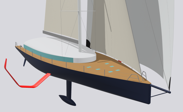 G046125-839 Aptilla 船只 Imoca=轮船船体