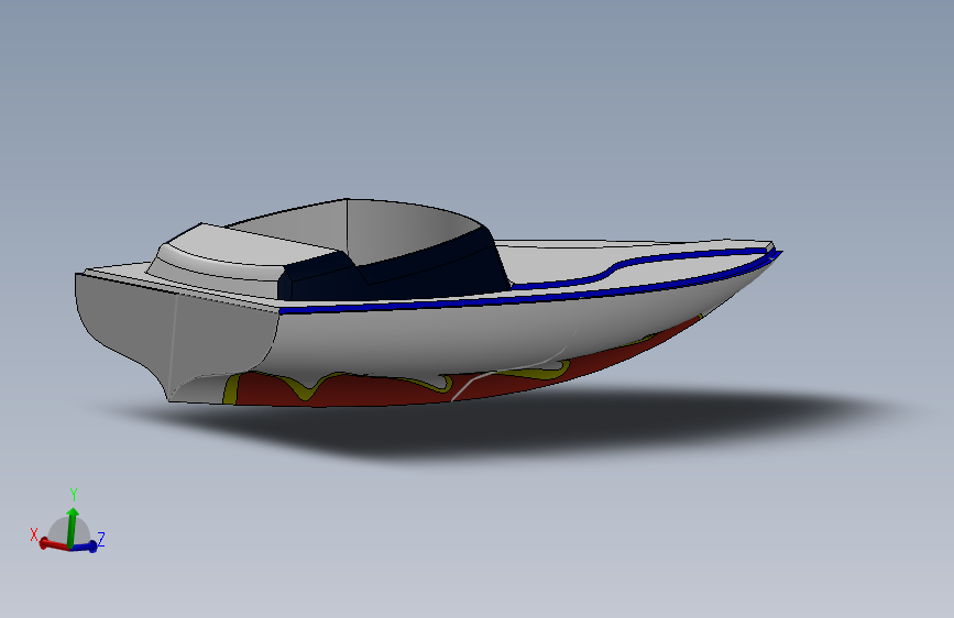 G046258-Fast Boat=轮船船体