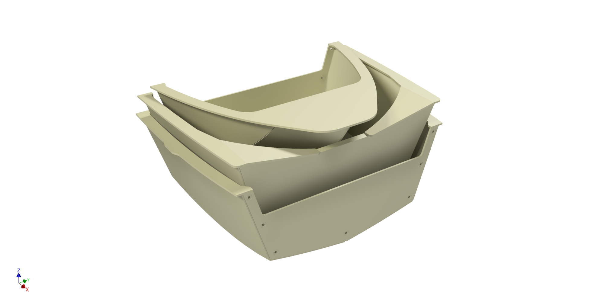 G046287-HDPE可折叠船 (2)=轮船船体