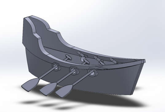 G046429-Row Boat=轮船船体
