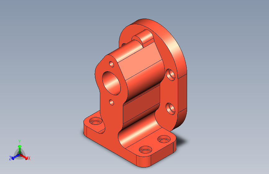 G035365-3D+CAD+基础练习_+齿轮泵体_+齿轮泵体_+Autodesk+Inventor+Pro=水泵油泵