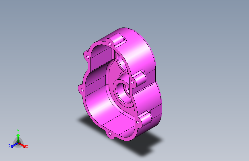 G035368-3D+CAD+基础练习_泵盖_泵盖_Autodesk+Inventor+Pro=水泵油泵