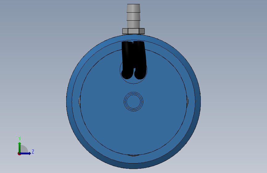 G046487-Turnigy Aquastar 3974-2200KV水冷却无刷电动机=轮船船体 左侧视图