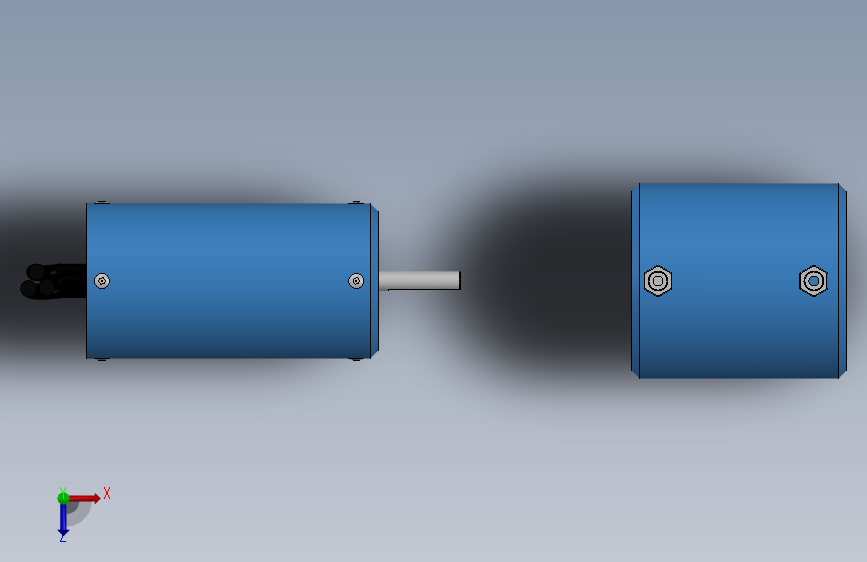 G046487-Turnigy Aquastar 3974-2200KV水冷却无刷电动机=轮船船体 俯视图