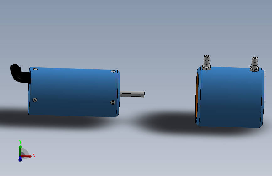 G046487-Turnigy Aquastar 3974-2200KV水冷却无刷电动机=轮船船体
