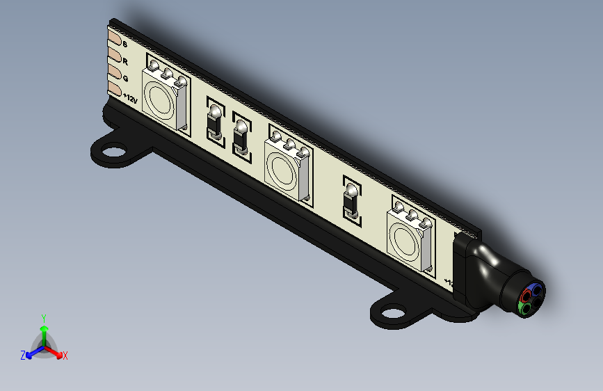G035488-Alphacool+Eisdecke+泵顶用LED灯条和支架=水泵油泵