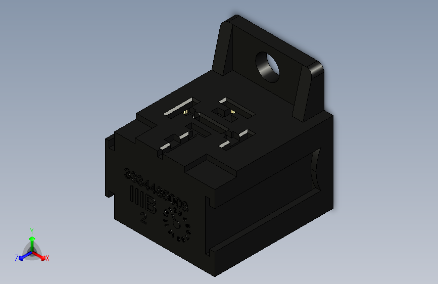 G046605-博世继电器支架=轮船船体