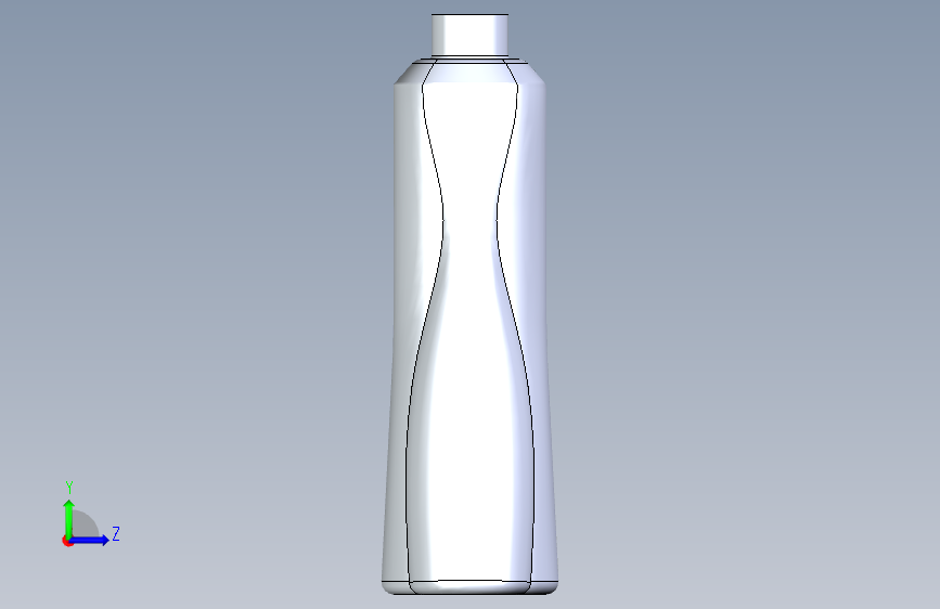 G035797-Pump+-+Cosmetics=水泵油泵 左侧视图