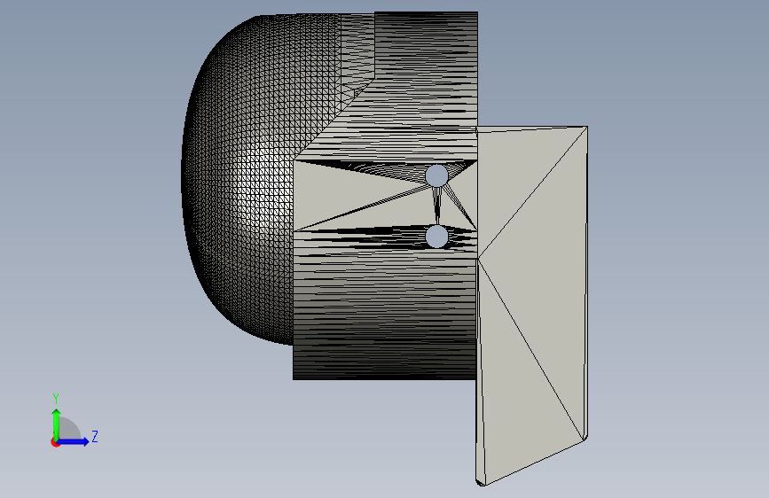 G035958-Valorant+_+杀戮喜悦炮塔+(f3d+++STL)=水泵油泵 左侧视图
