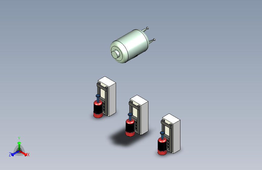 G035981-Water+Pump+3d+model=水泵油泵