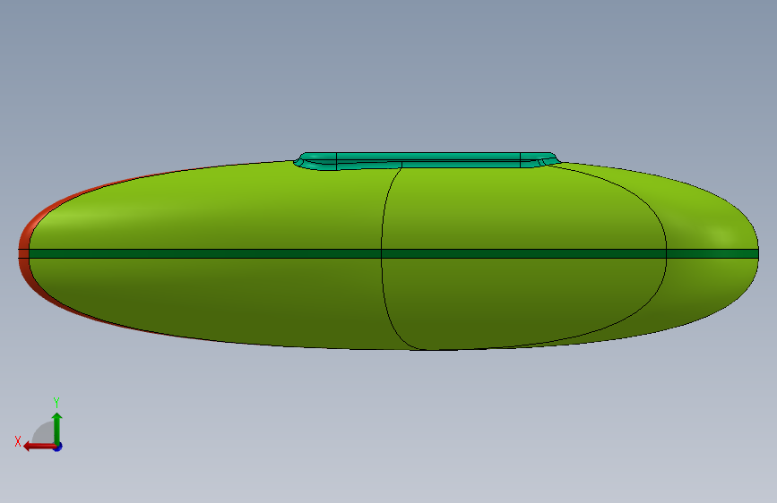 G046770-船 (131)=轮船船体 背面视图