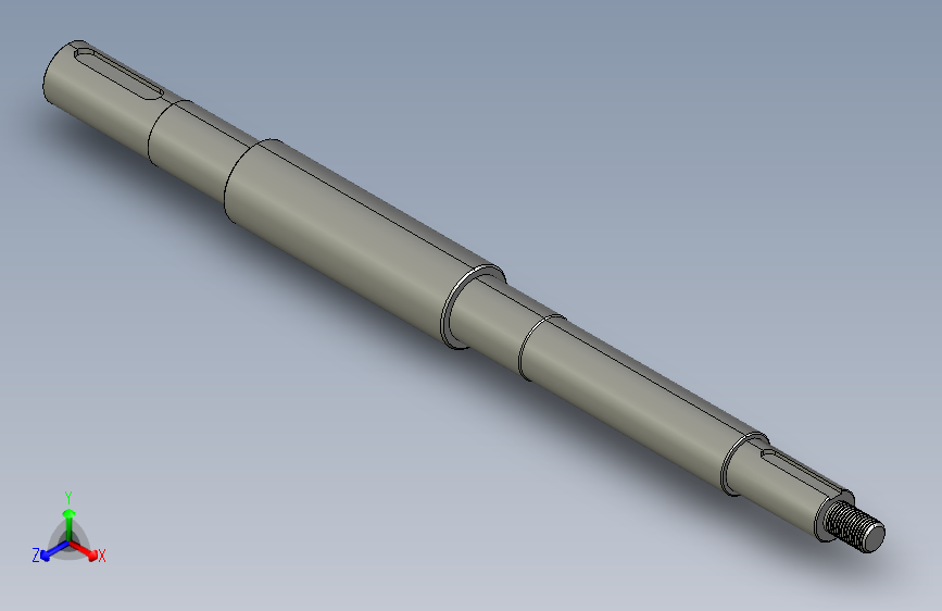 G036463-泵轴+(3)=水泵油泵