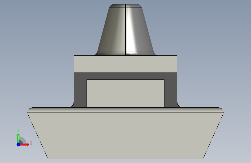 G046835-船 (202)=轮船船体 正面视图