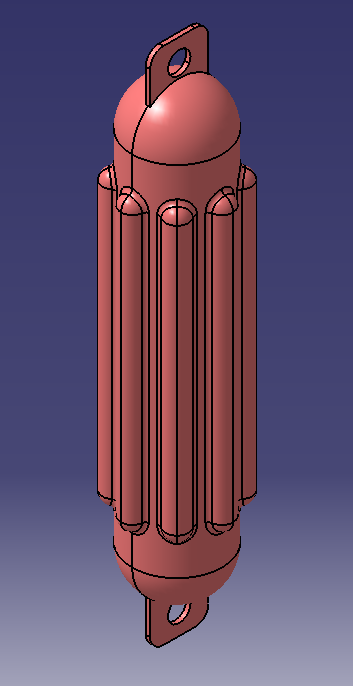 G047092-船用护舷=轮船船体