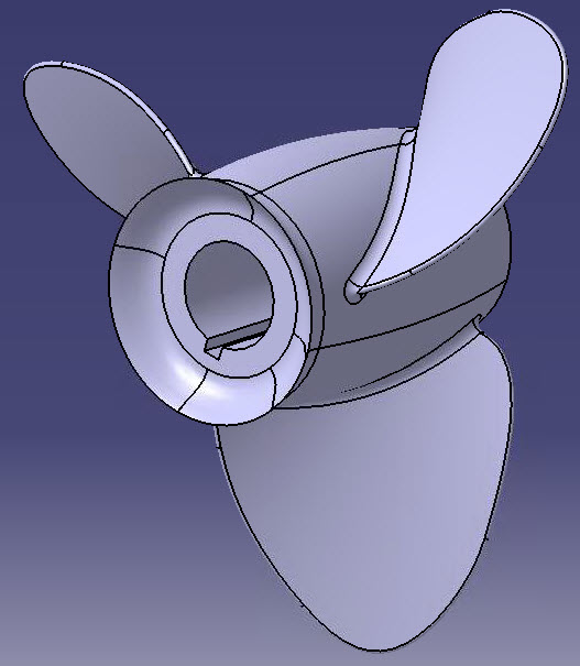 G047100-船用螺旋桨 (3)=轮船船体