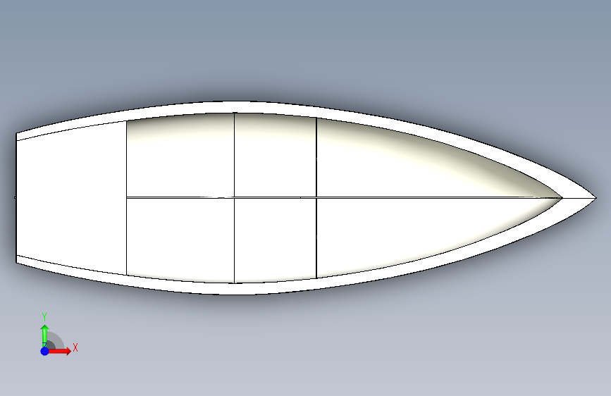 G047270-独木舟 (14)=轮船船体 正面视图