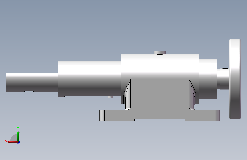 微调机构模型+CAD+工程图 背面视图