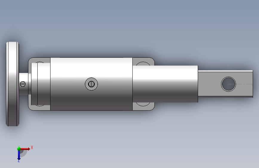 微调机构模型+CAD+工程图 俯视图