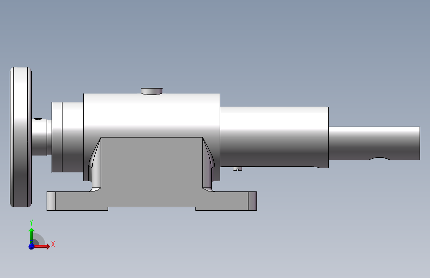 微调机构模型+CAD+工程图 正面视图
