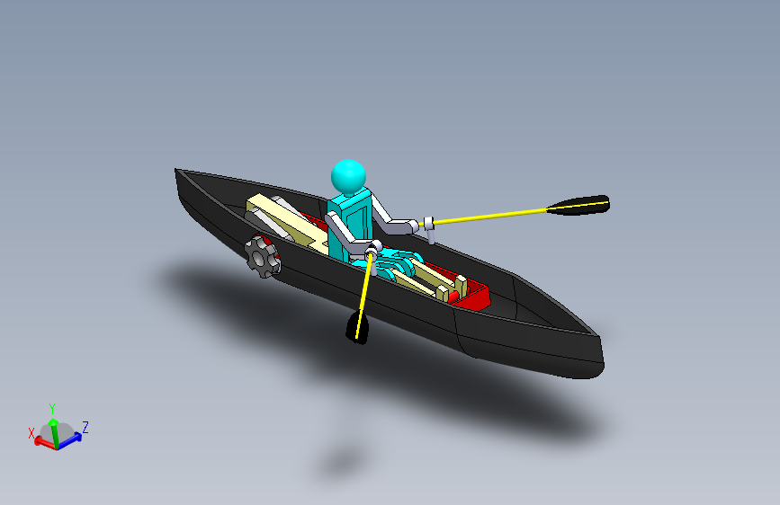 G047640-简单的机器人=轮船船体