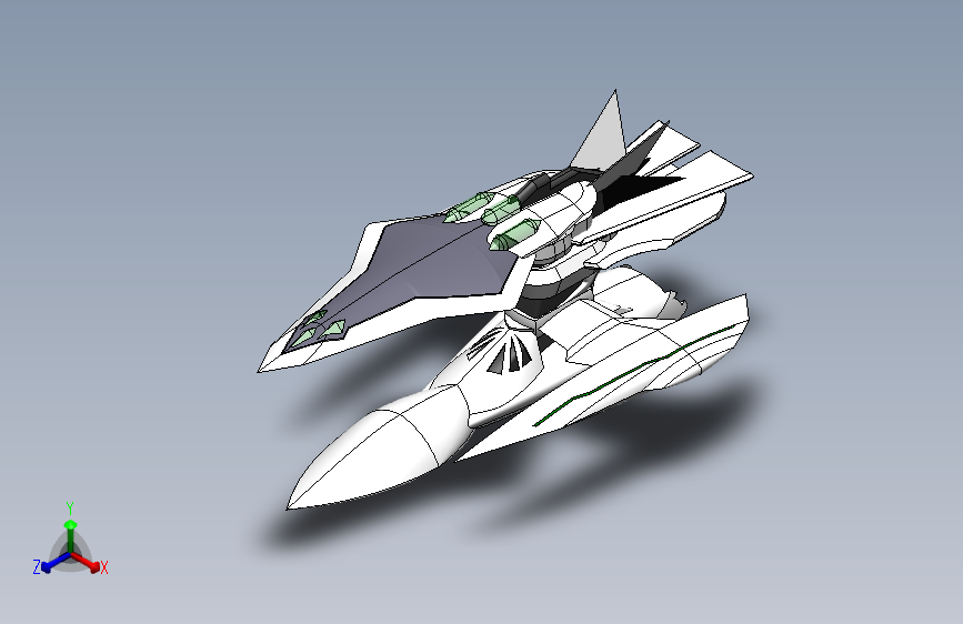 G048085-涅槃飞船(Vandread)=轮船船体