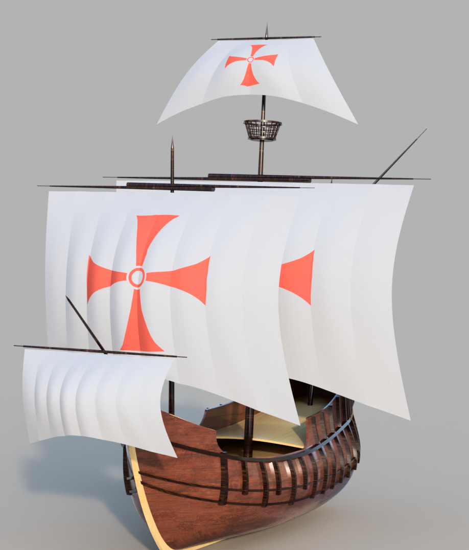 G048240-圣玛丽亚 (1)=轮船船体