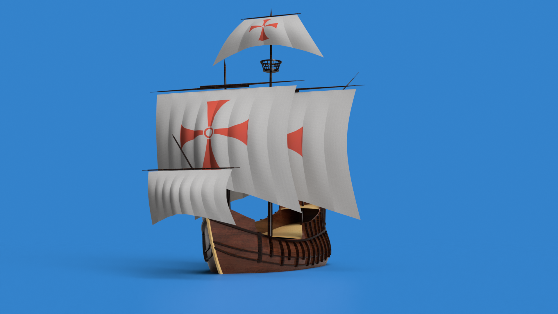 G048240-圣玛丽亚 (1)=轮船船体