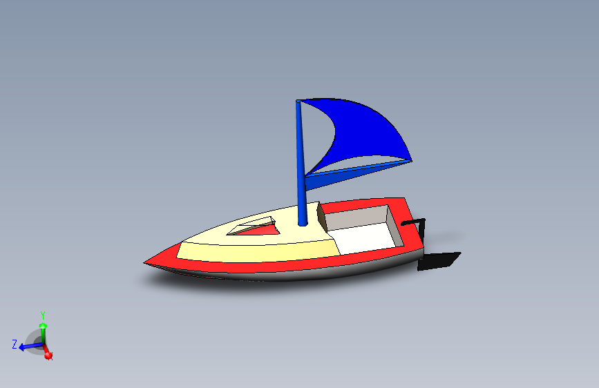 G048549-小船 (1)=轮船船体