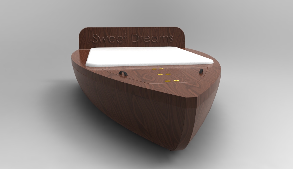 G048746-游艇床=轮船船体