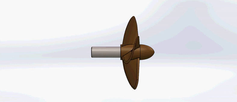 G048748-游艇螺旋桨=轮船船体