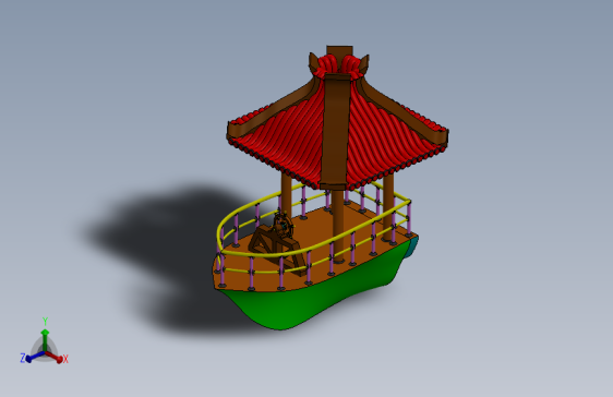 G048883-主题船=轮船船体