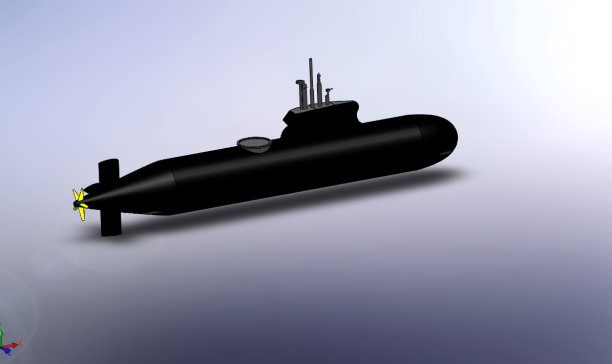 G048983-潜艇 (22)=潜艇潜水器