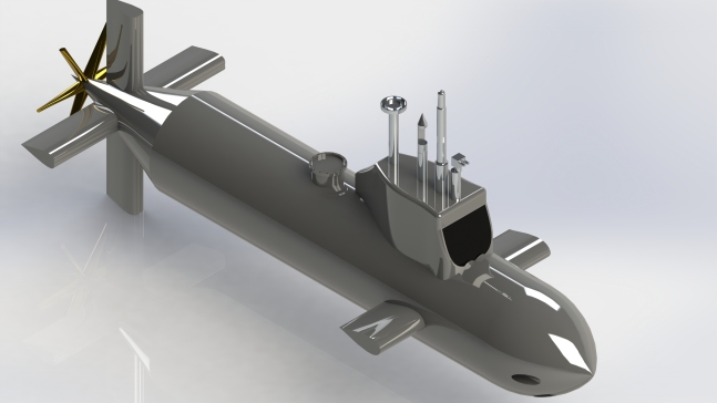 G048991-潜艇 (32)=潜艇潜水器