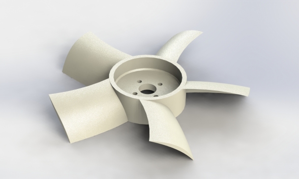 G049254-散热器叶轮270mm=叶轮推进器