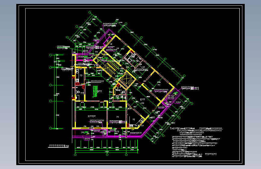 高楼建筑设计施工图纸(17)