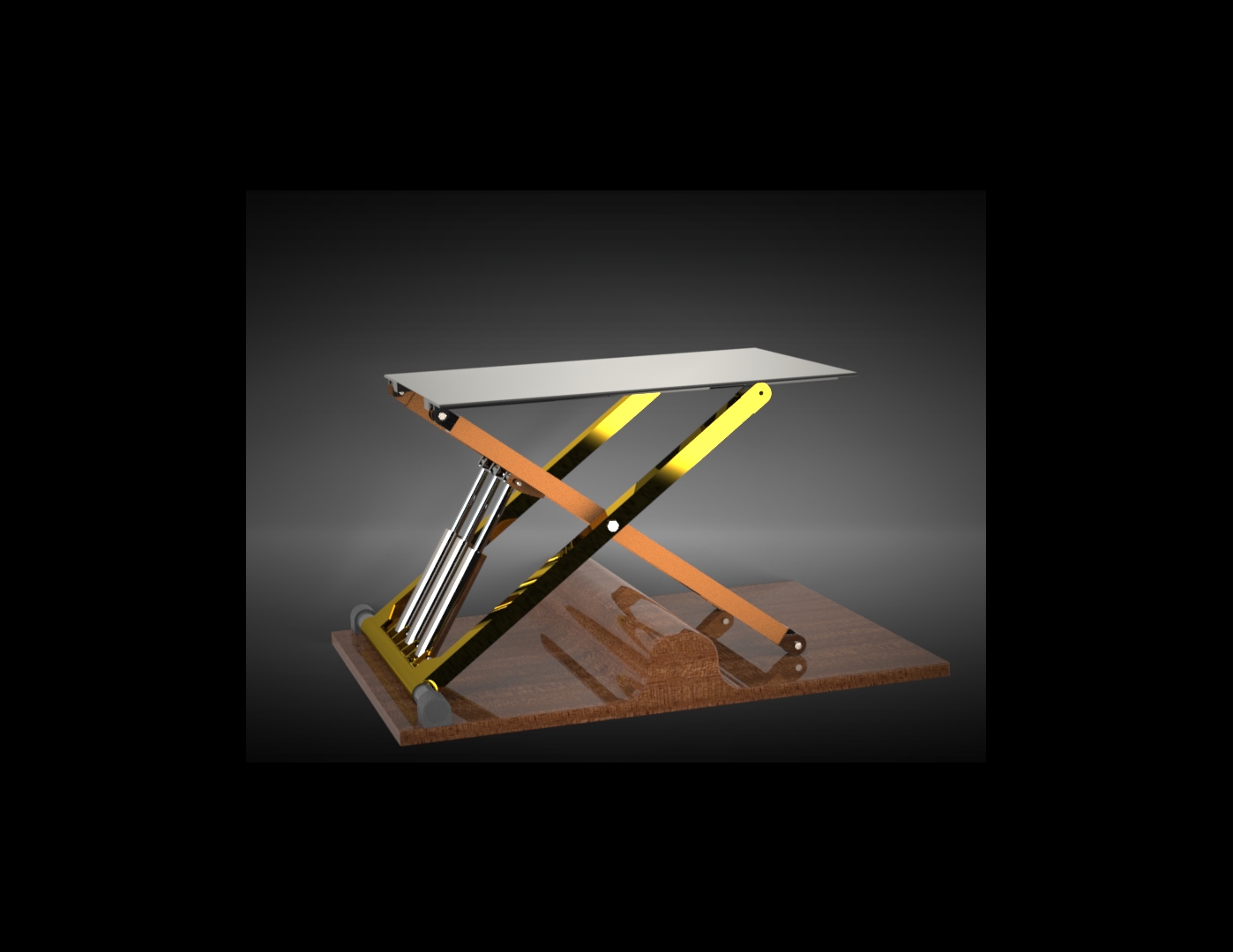 G050116-剪刀机构和气动千斤顶=液压螺旋千斤顶