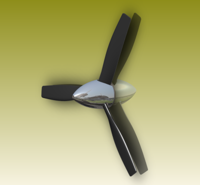 G050466-14×8 RC - 3叶片螺旋桨=螺旋桨