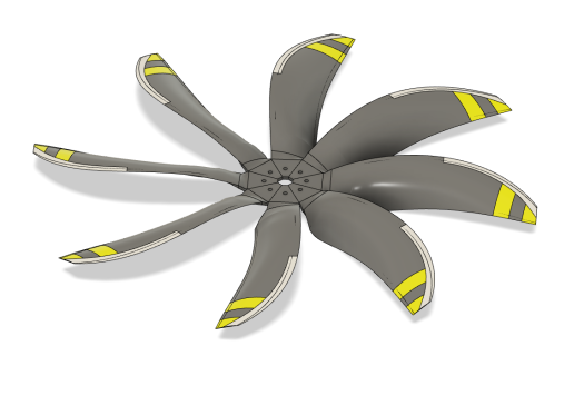 G050500-A400m螺旋桨=螺旋桨