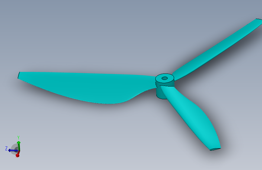 G050575-NACA2414螺旋桨=螺旋桨