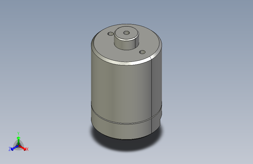 G050792-防水电机 F2838 350KV 3-4S=螺旋桨 主视图